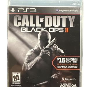 Call Of Duty Black Ops II For PS3 2013 Original Case And Manual Included